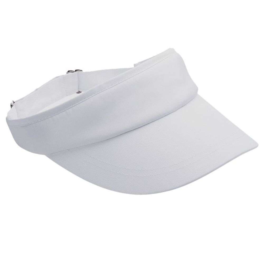Beechfield Unisex Sports Visor / Headwear / White